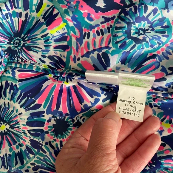 LILLY PULITZER DownPuffer Vest in Black Size M - Picture 8 of 13